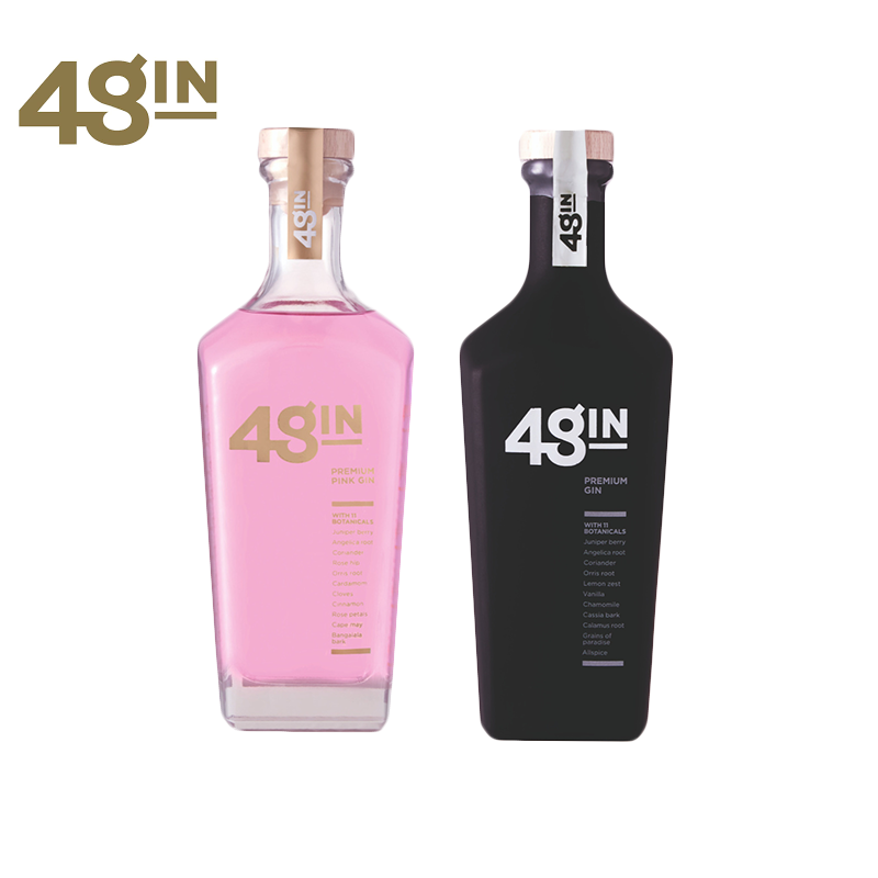 750ml Platinum Black or Pink Gin