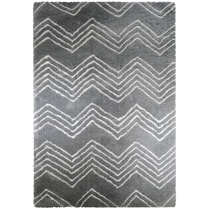 Grey Zig Zag
