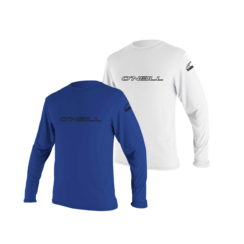 Men's Basic Skins Long Sleeve Rash Tee