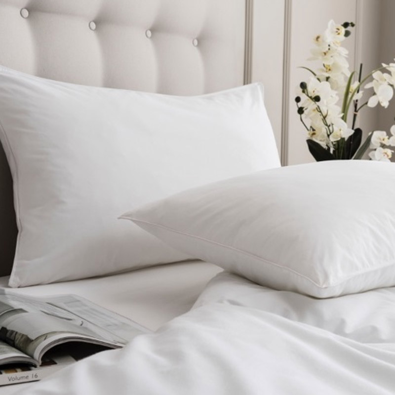 Set of 2 100% Chipped Latex Foam Pillow Inners