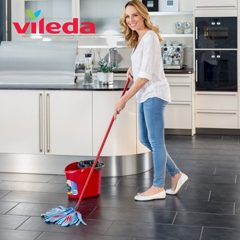 SuperMocio 3 Action Mop & Super Bucket Set with Power Press
