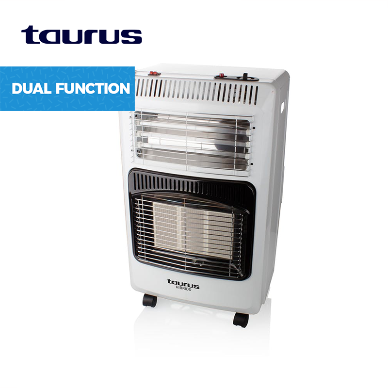 Dual Electric or Gas Function Aluminium Heater