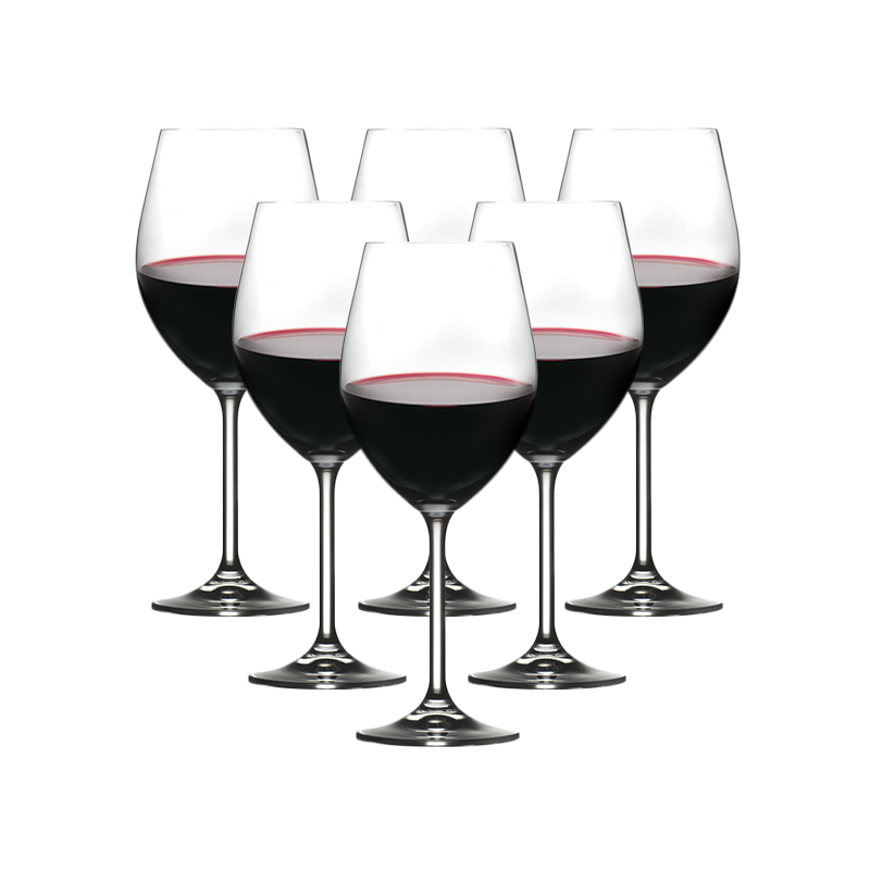 Set of 6 Harmony Red Wine Glasses (425ml)