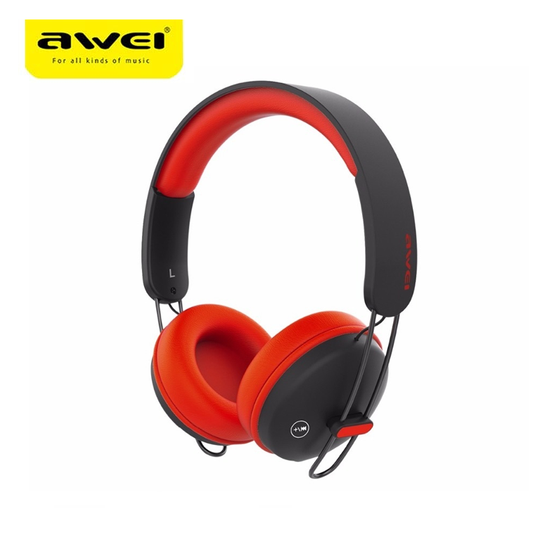 A800BL Wireless Bluetooth Headphones with Detachable Cable