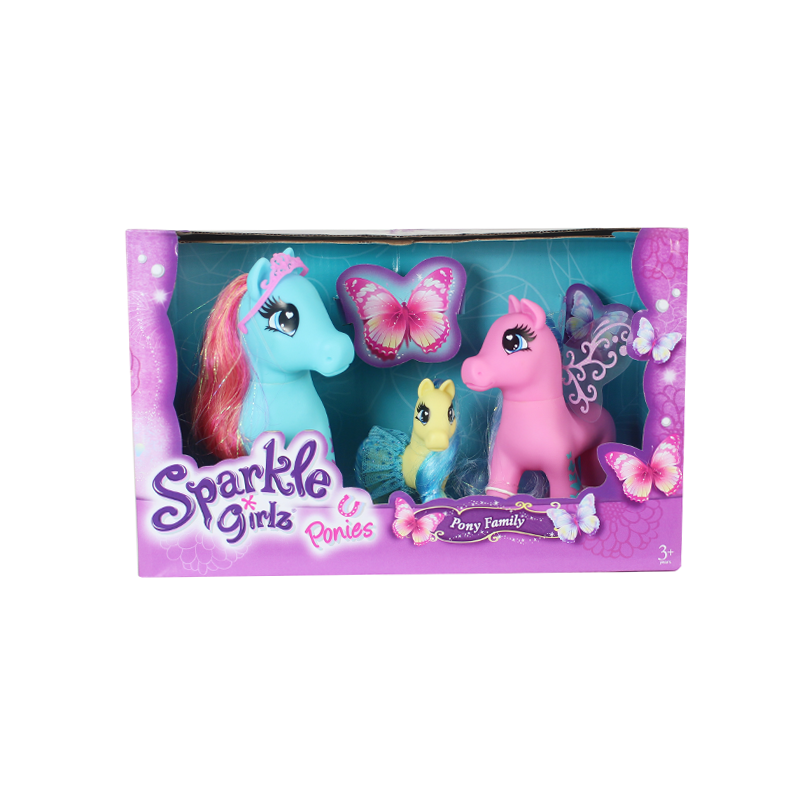 Ponies Family Set of 3