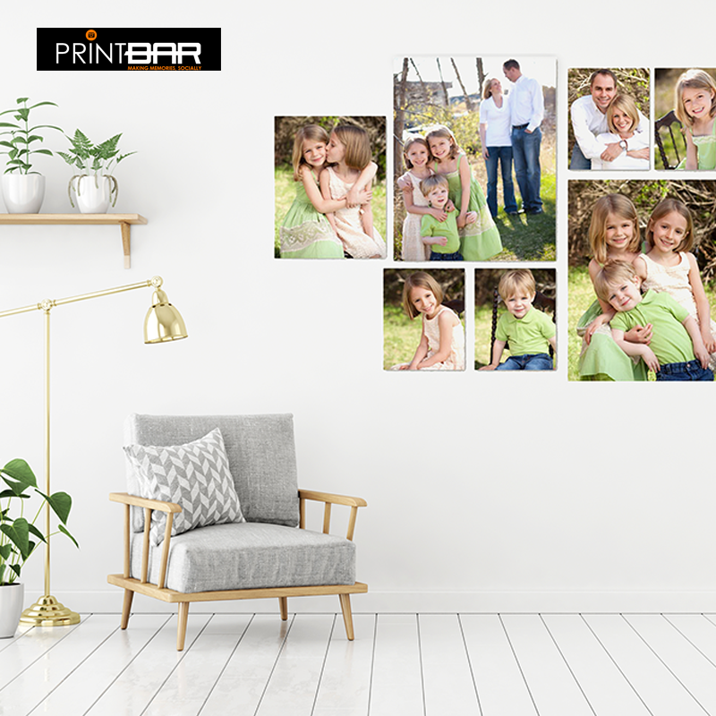 4 x Personalized A3 Photo-To-Canvas Prints