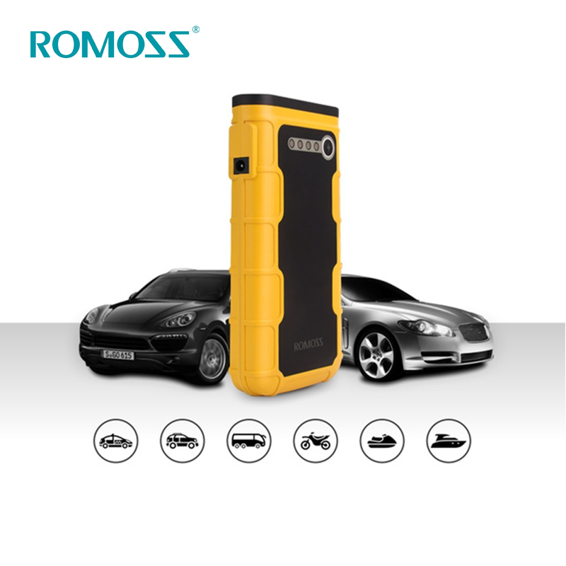 12000mAh Jump Starter Power Bank with LED Flashlight