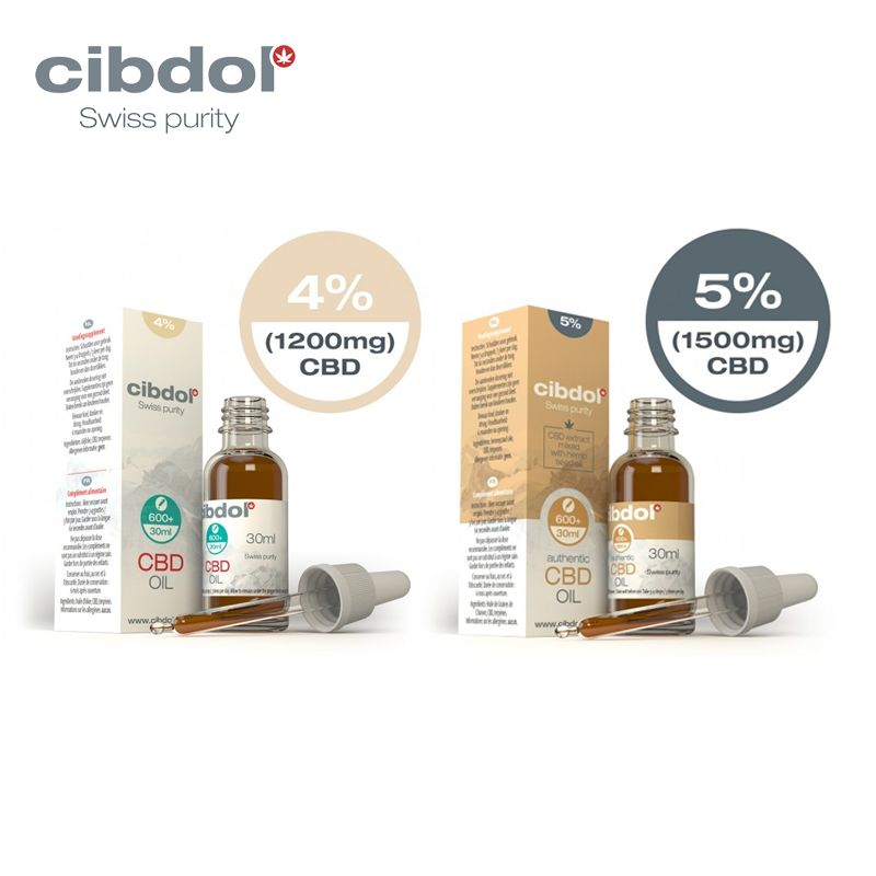 CBD Hemp Seed 30ml Oil (4% or 5%)