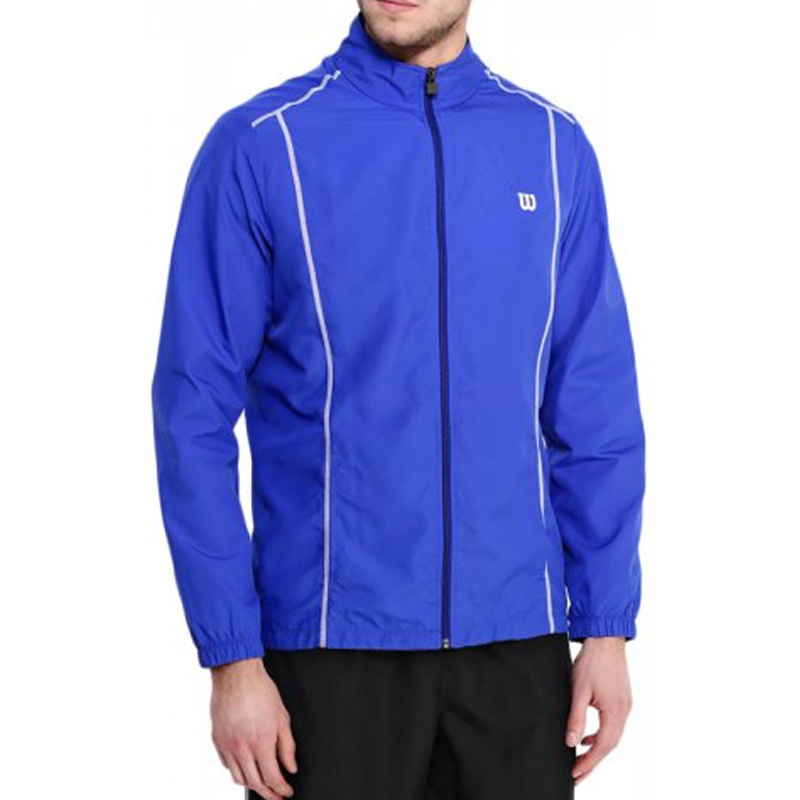 Men's Woven Warm Up Tracksuit- Blue Iris