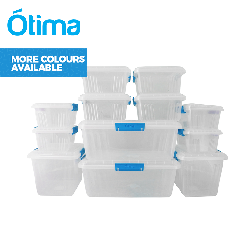 Set of 12 Lock Box Mega Containers