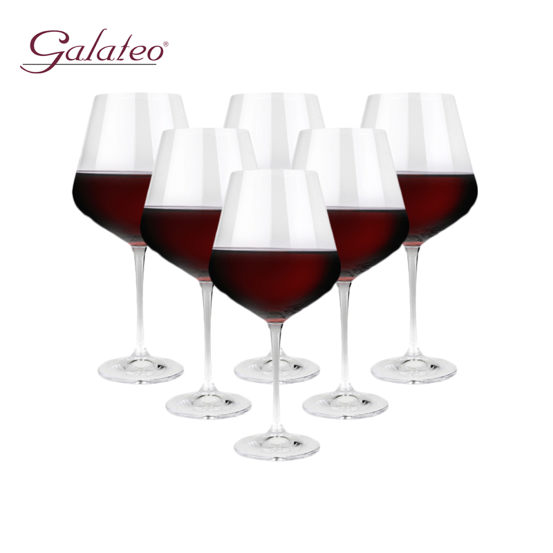 Set of 6 690ml or 800ml Red Wine Glasses
