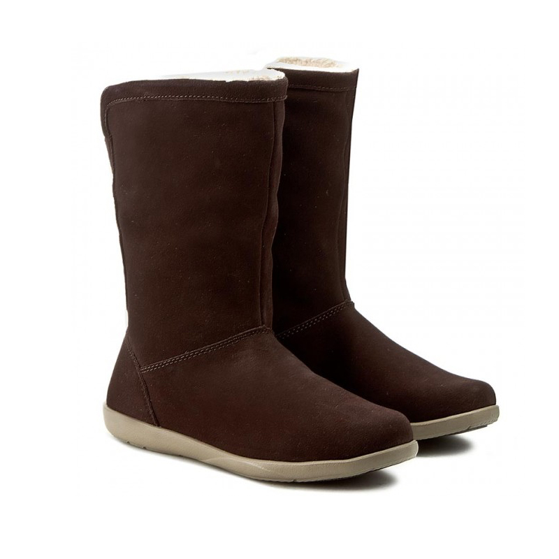 Ladies Adela Foldover Fuzz Bootie