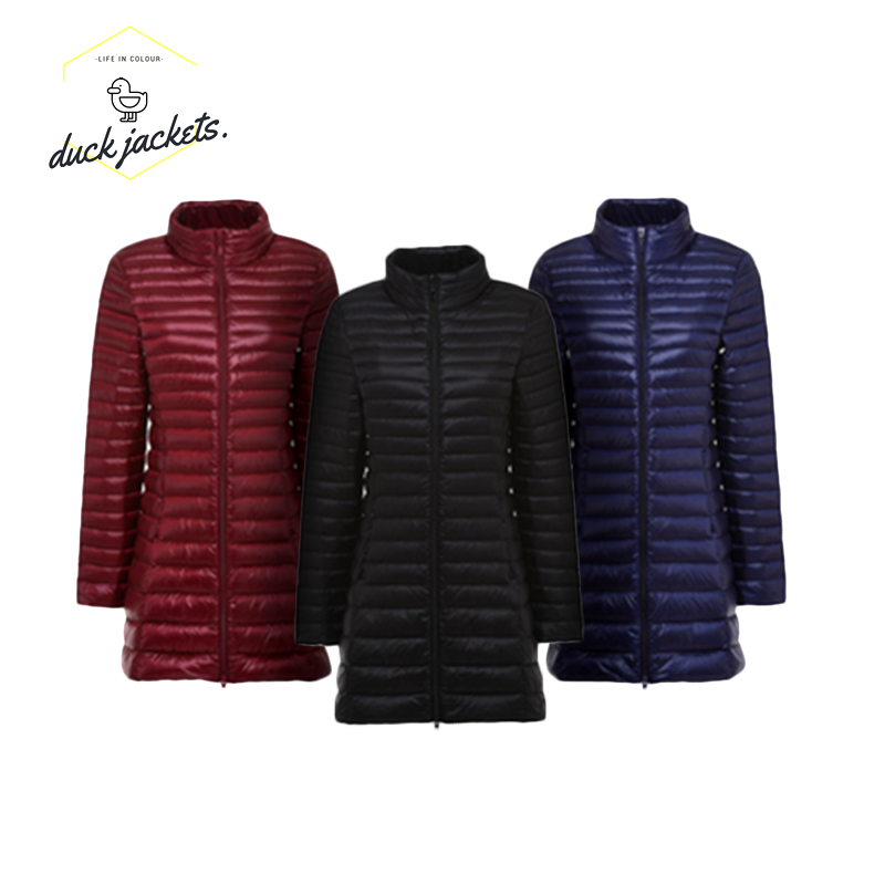 Ladies Mid-Length Duck Down Coat