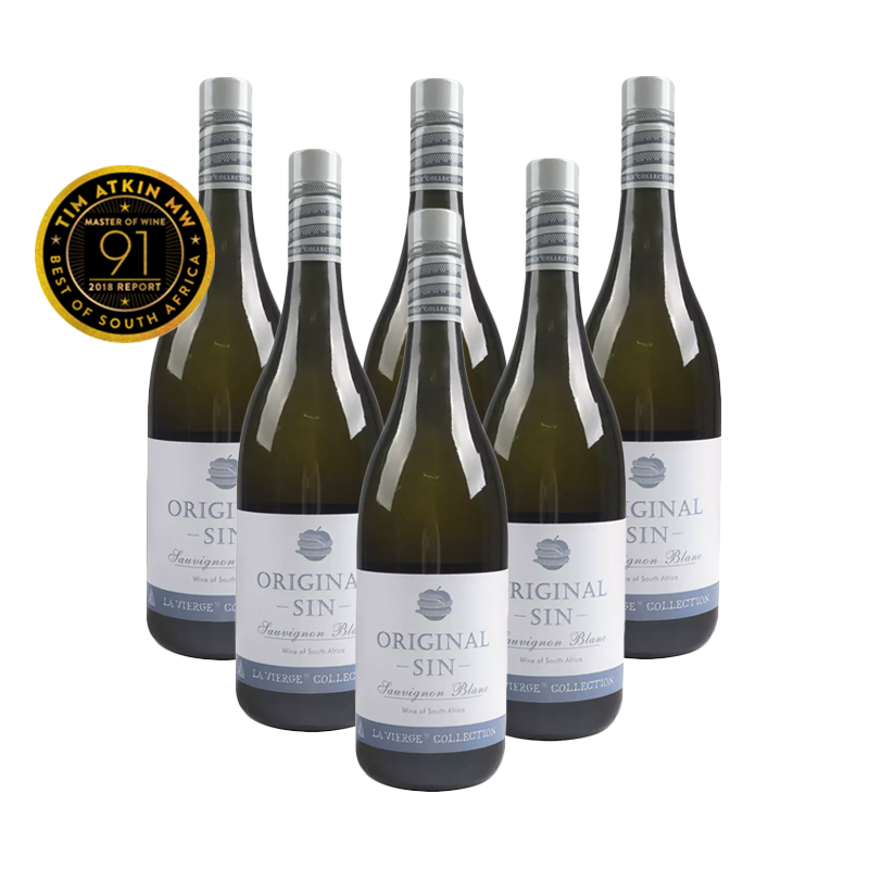 Original Sin Sauvignon Blanc 2018  (R91.50 per Bottle, 6 Bottles)