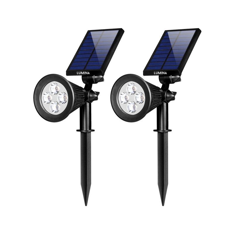 Pack of 2 Spike Solar Lights