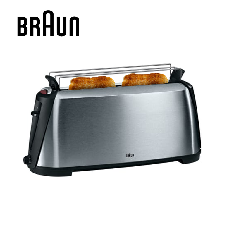 Sommelier Long Slot Silver Toaster (2 Slice)