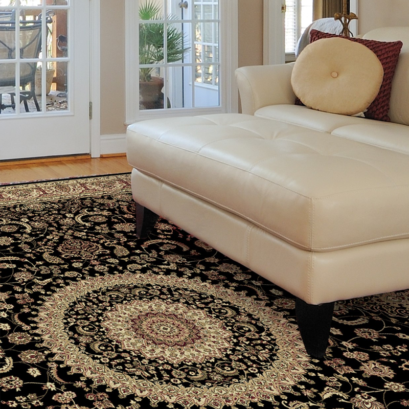 Ascot Collection Polypropylene Indoor Rug (Multiple Sizes Available)