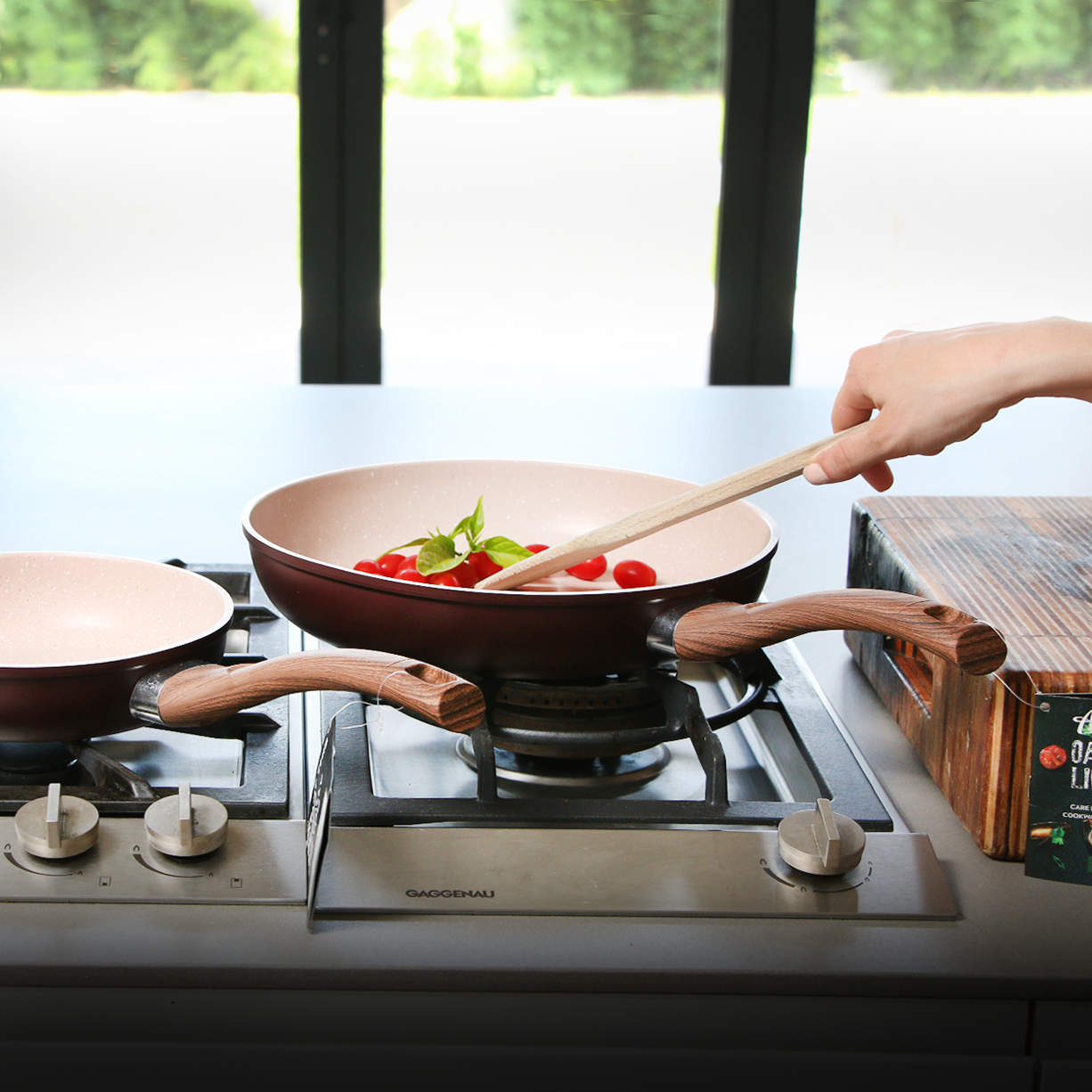 Oak Stone Fry Pan (Multiple Sizes Available)