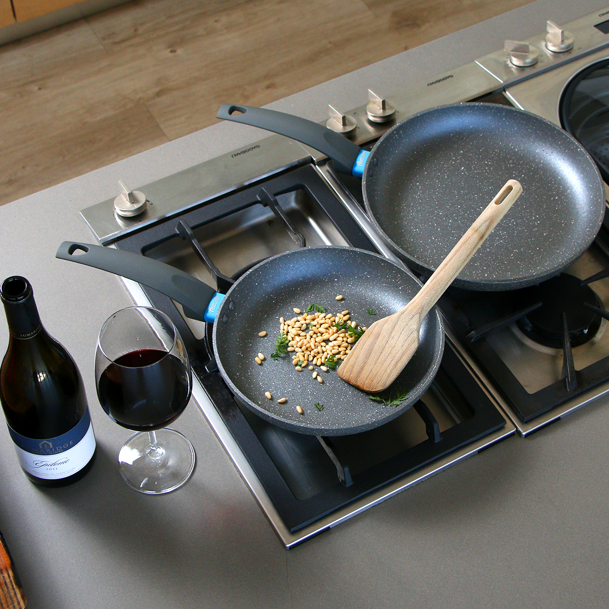 Lava Stone Open Fry Pan (Multiple sizes available)