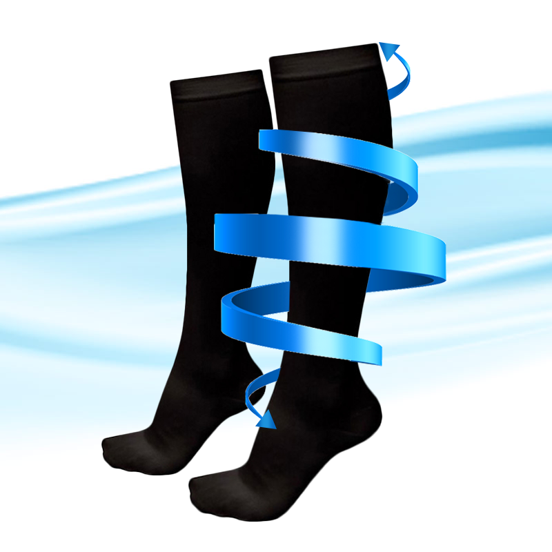 Pack of 2 Unisex Anti-Fatigue Compression Socks