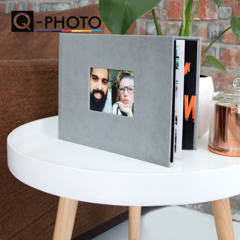 Hand Crafted Mock-Leather A4 Photobook