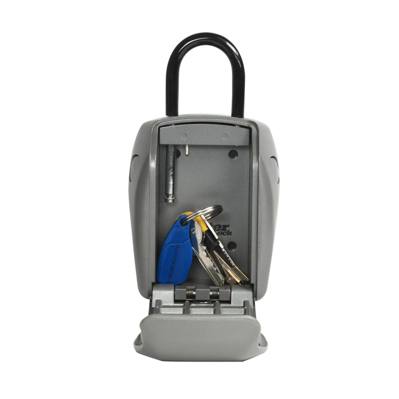 Large Combination Key Lock Box with Shackle