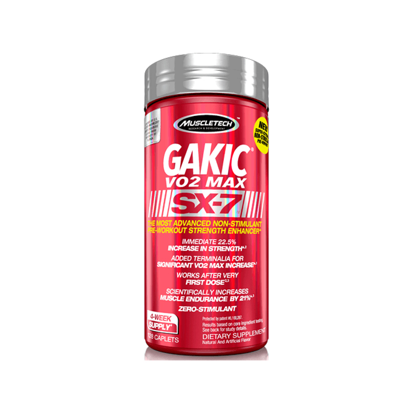 SX-7 Gakic Pre-Workout Strength Enhancer (128 Capsules)