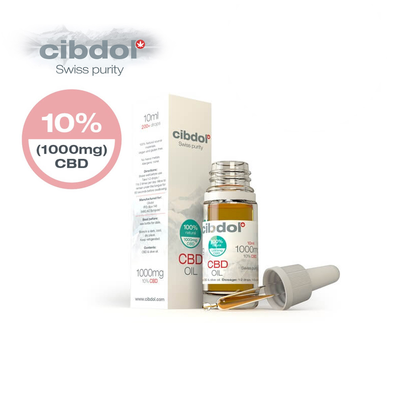CBD Hemp Oil 10ml (1000mg)