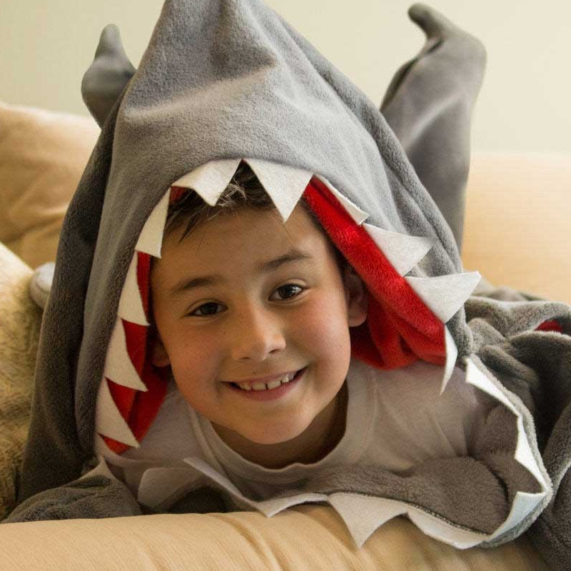 Meerkat Kiddies Shark Sleeping Blanket