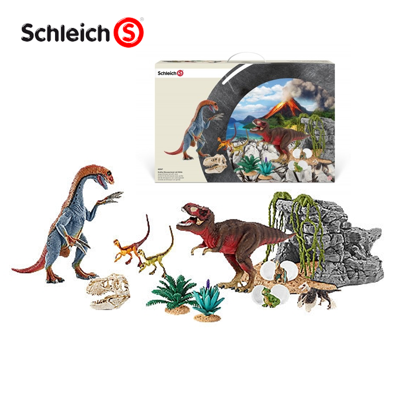 Large Dinosaur Figurine Set