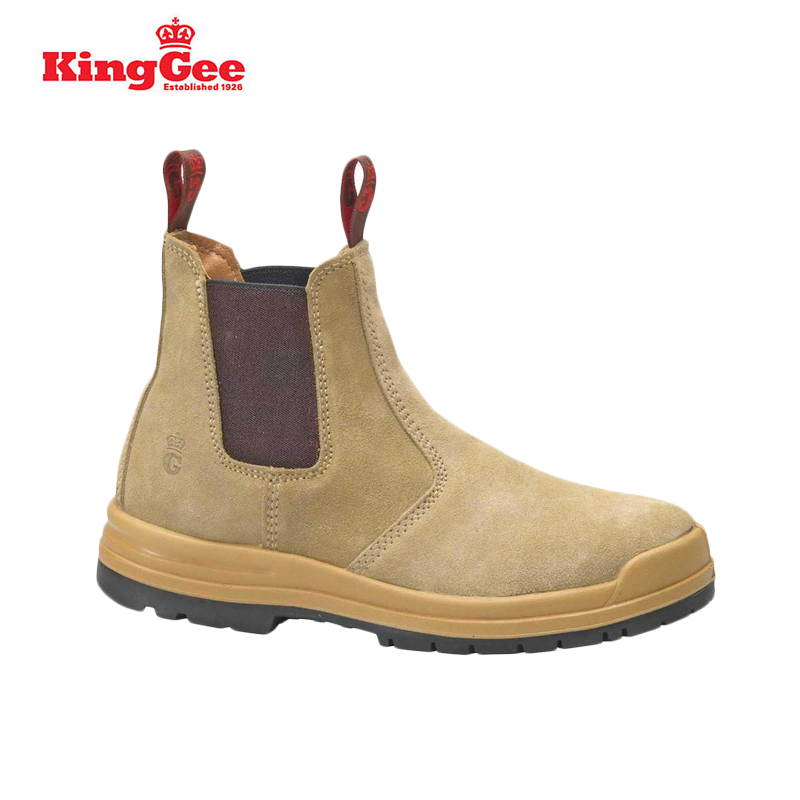 Men's Sandstone Safety Steel Toe Cap Boots