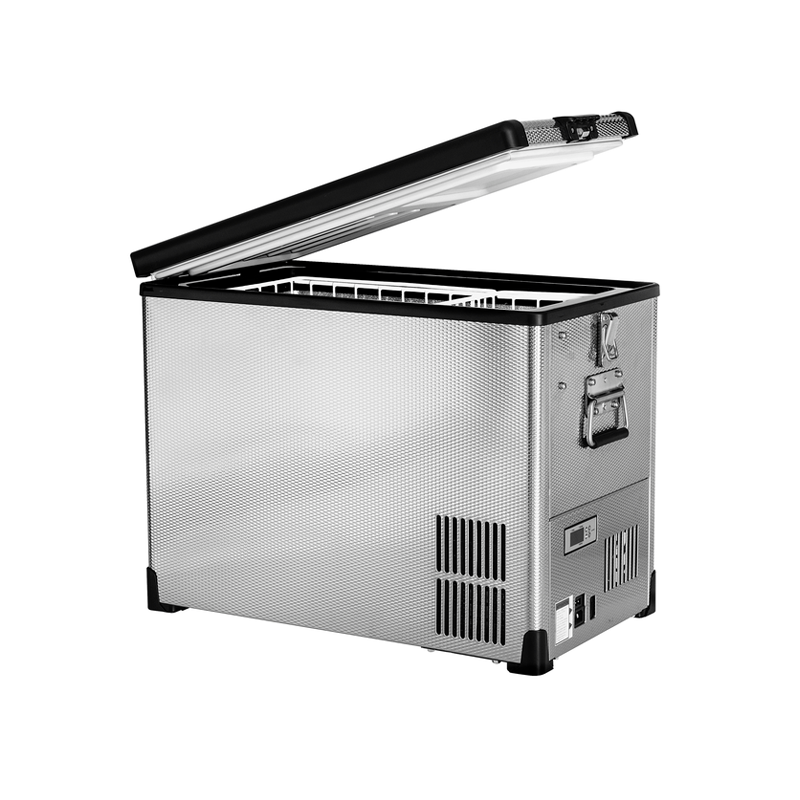 BDC/42SS Stainless Steel Fridge/Freezer Single Door