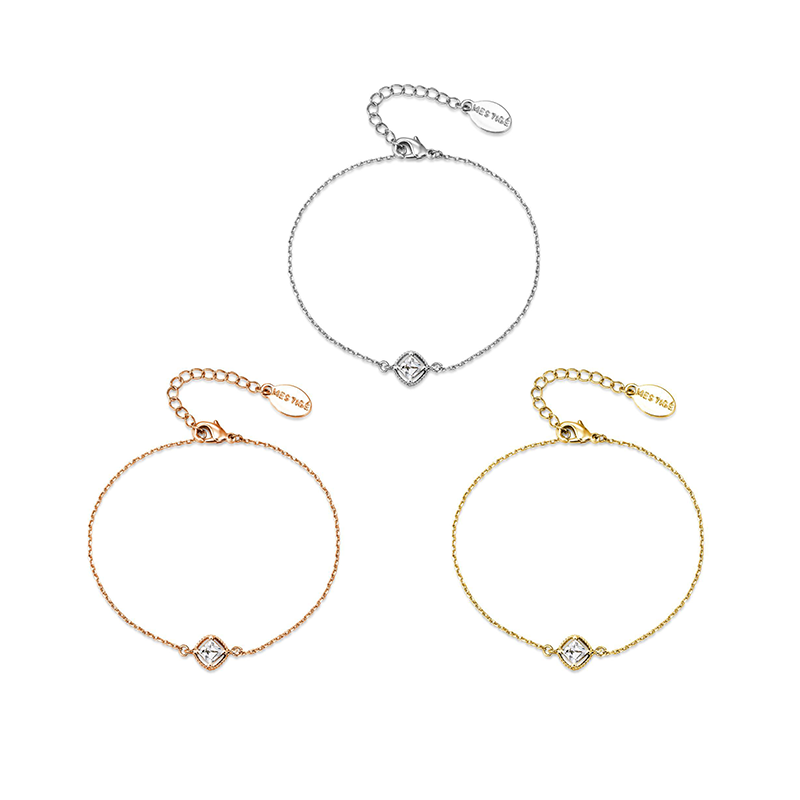 Jolie Bracelet with Swarovski Crystals