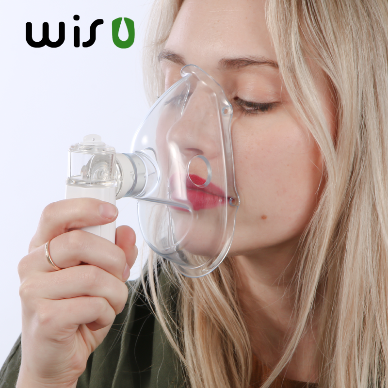 Portable Battery Operated Ultrasonic Nebulizer (adult and baby mask)