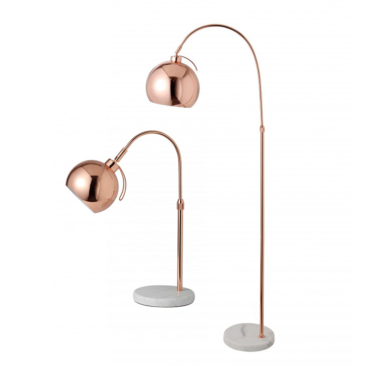 Studio Copper Floor & Table Lamp