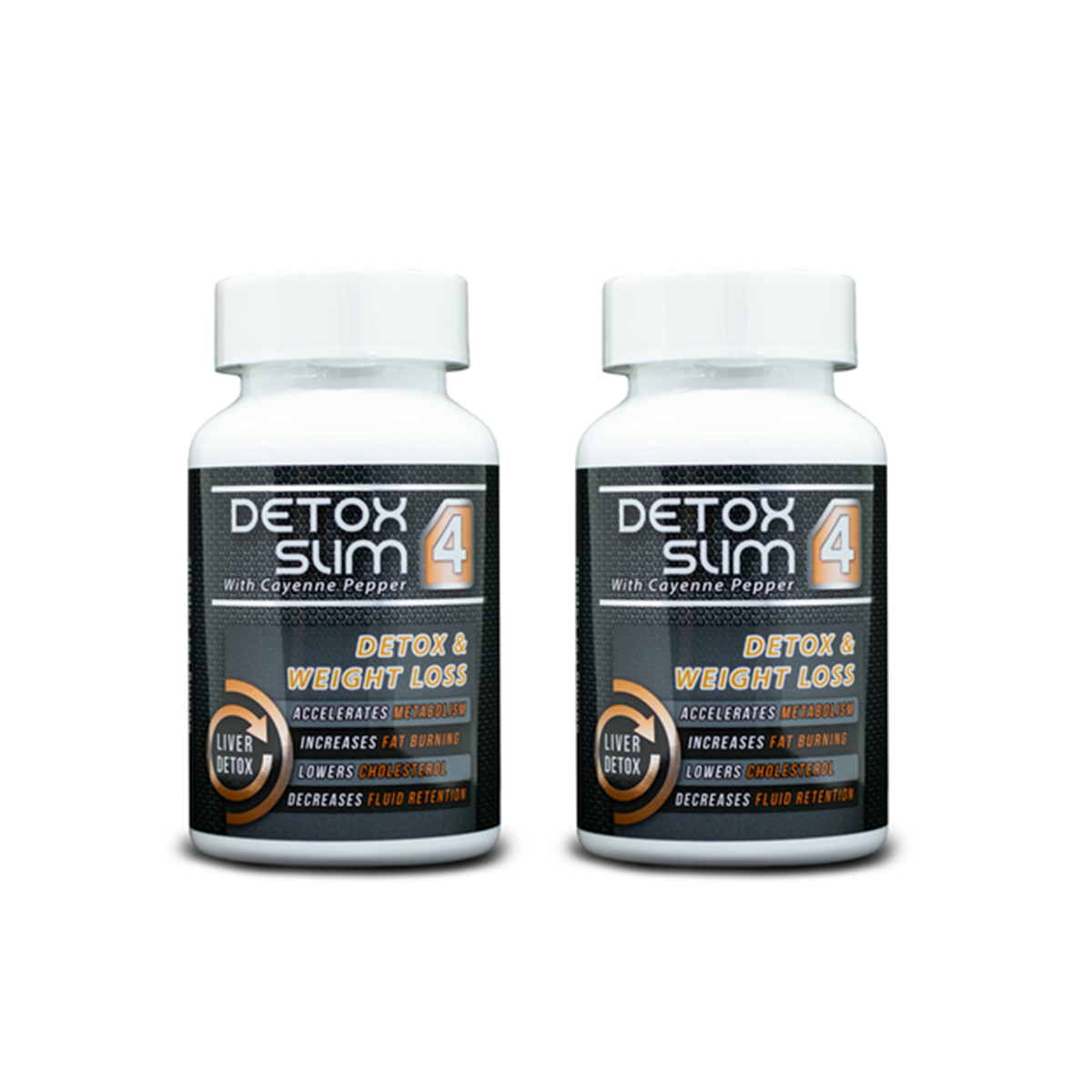 Pack of 2 Detox Slim 4 (180 Capsules)