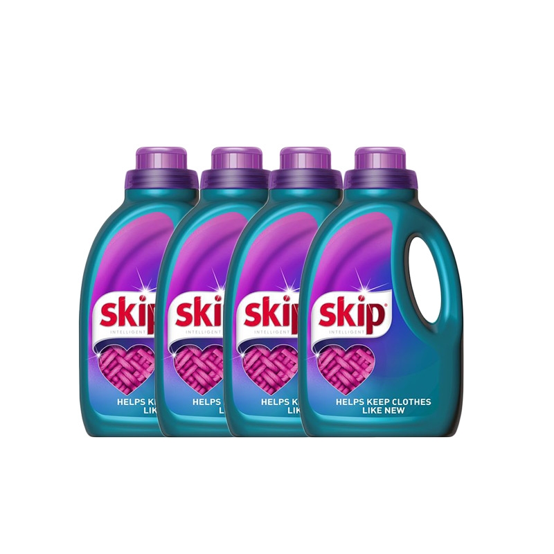 Pack of 4 1.5L or 3L Auto Washing Liquid