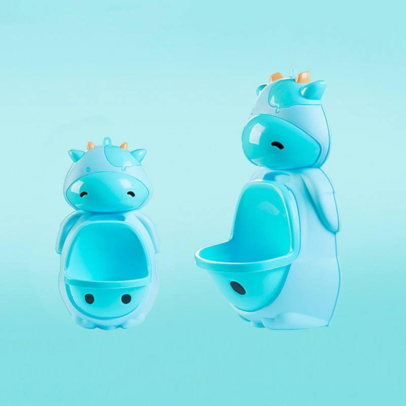 Green or Purple Kids Moo Urinal