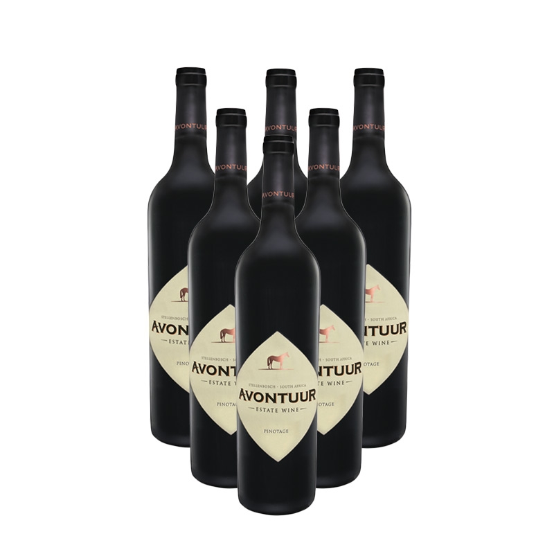 Avontuur Pinotage 2017 (R116.50 Per Bottle, 6 Bottles)