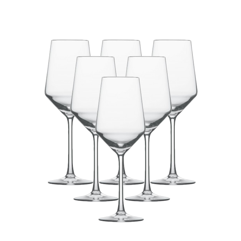Set of 6, 408ml Crystal Pure Sauvignon Blanc Glasses