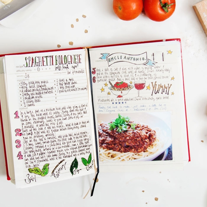 My Family Recipe Book and Cooking Journal Record & Store Your Favourite Recipes