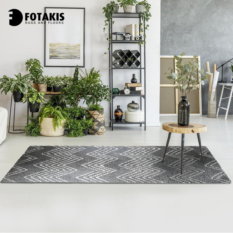 Nara Collection Soft 100% Chunky Microfiber Polyester Shaggy Rug (Multiple Sizes Available)