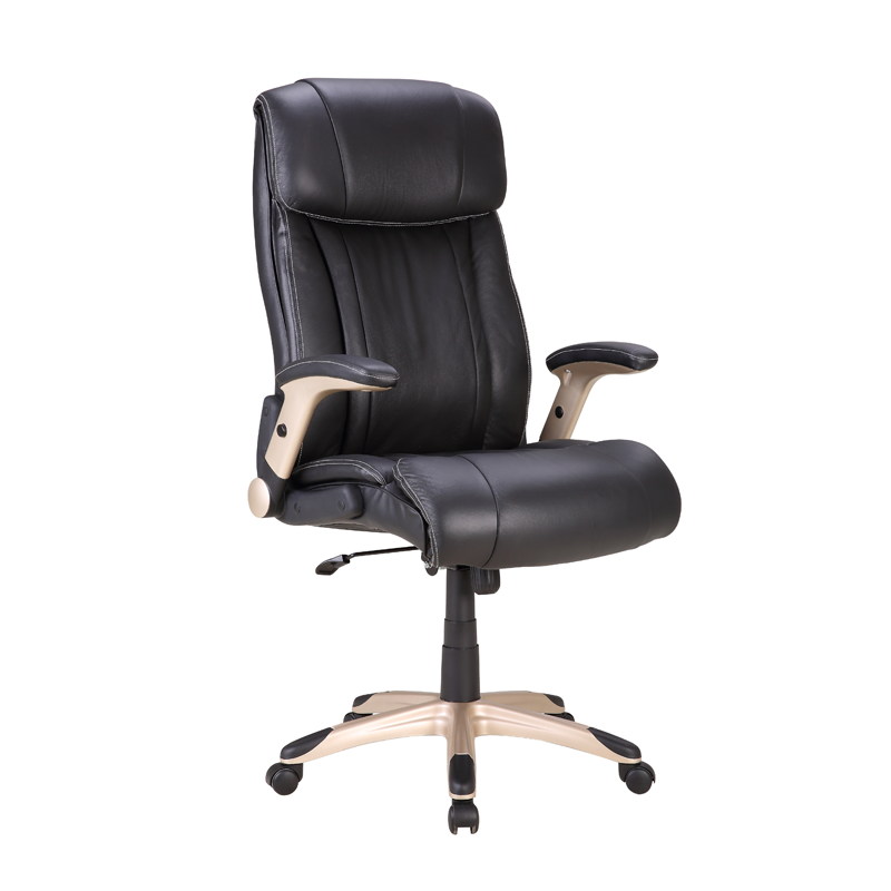 Sinatra High Back Genuine Leather Office Chair (130 Kg Weight Capacity)