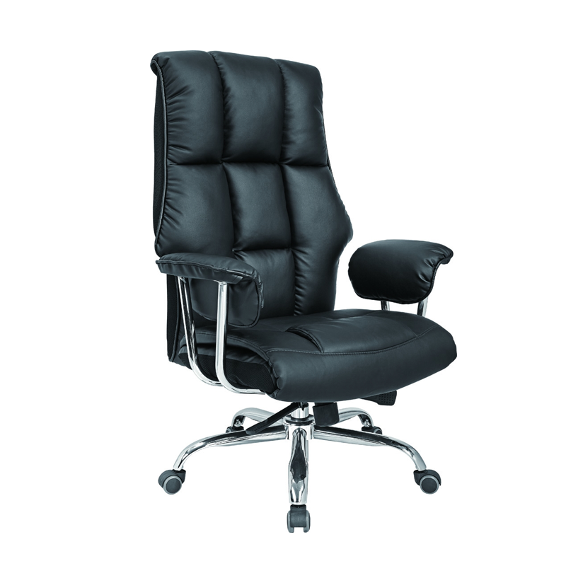 Edison High Back Black PU Office Chair