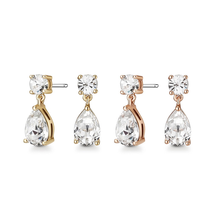 Samira Glamourous Earrings with Swarovski Crystals