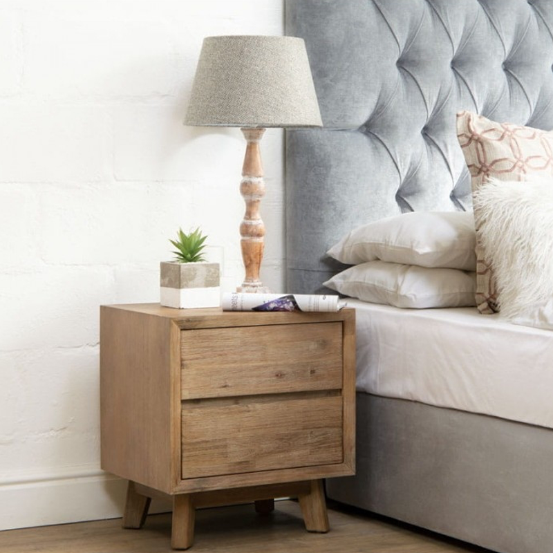 Acacia Wood Pedestal