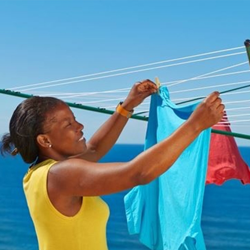 Breezi-Dry Deluxline 4 Arm Rotary Clothesline (46M)