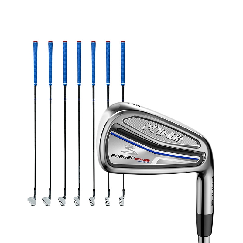Men's KING Forged ONE Length Right Handed Irons Endorsed by Bryson DeChambeau