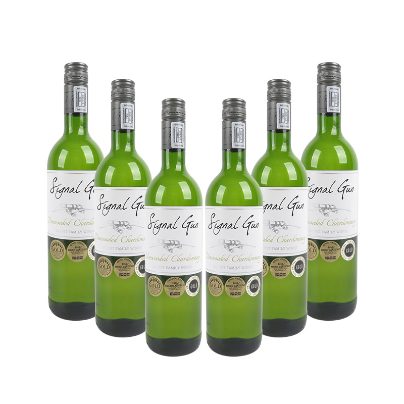 Case of Unwooded Chardonnay 2016 (R58 per Bottle, 6 Bottles)