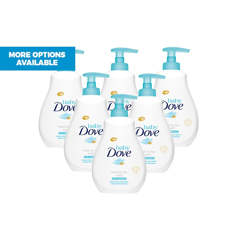 Pack of 3 400ml Baby Body Wash
